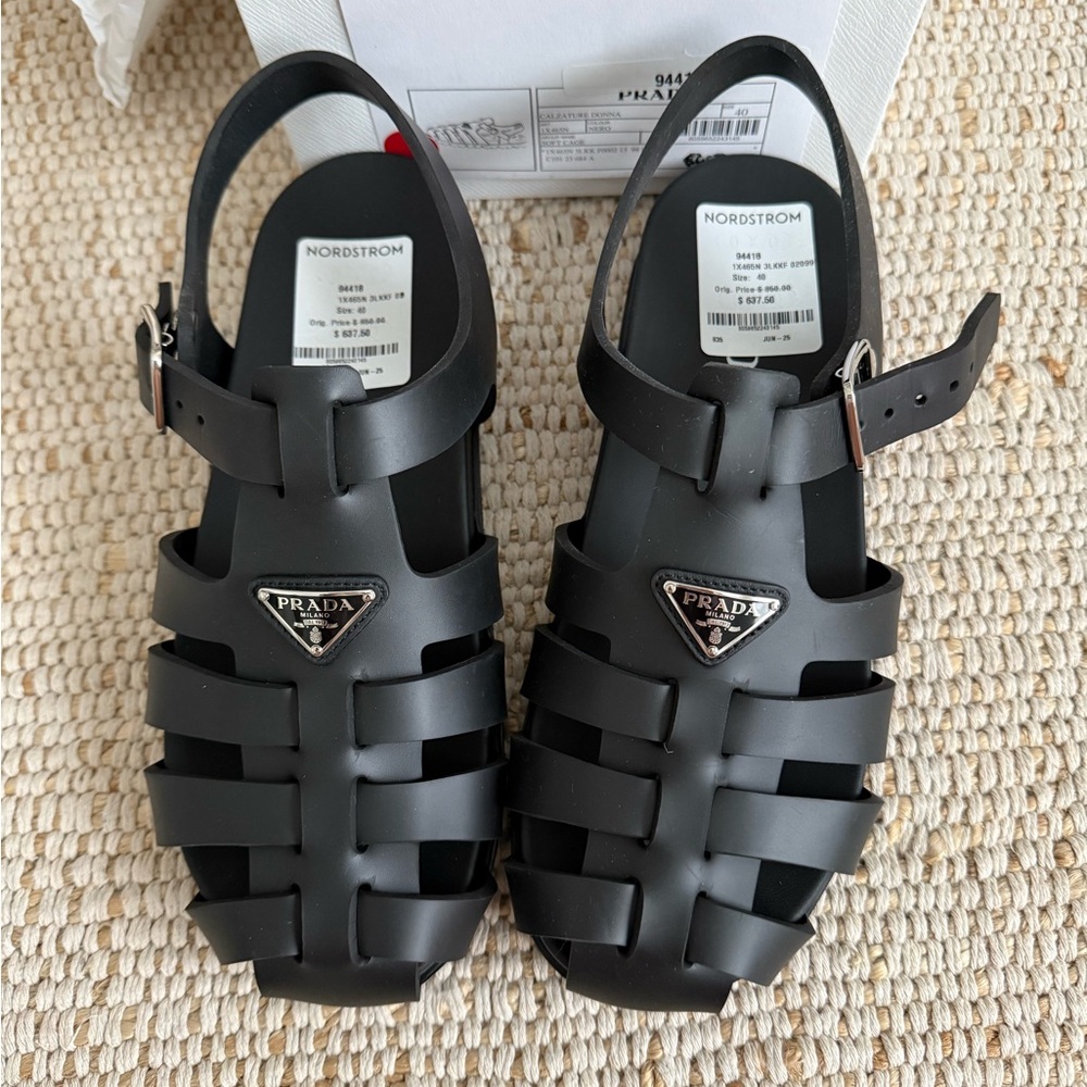 Prada Black Footwear